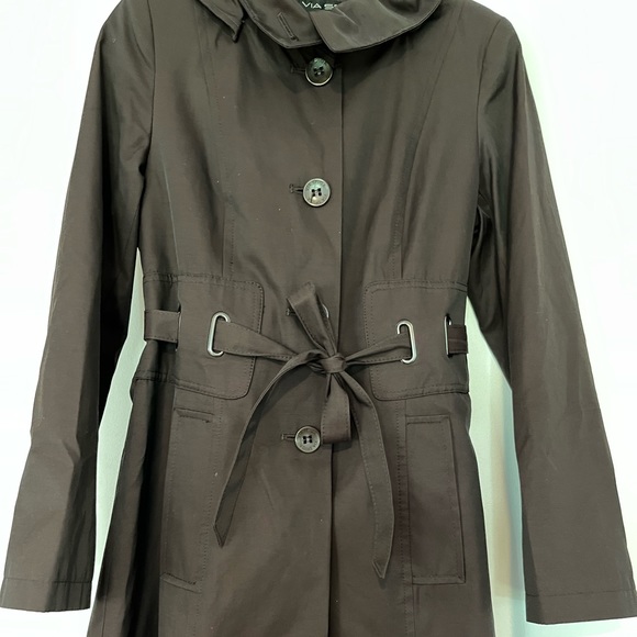 Via Spiga Trench Coat Size Small - Picture 2 of 11